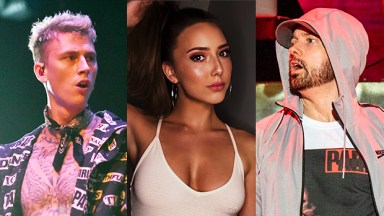 Machine Gun Kelly, Hailie Scott, Eminem,Hailie Scott Upset Over Eminem