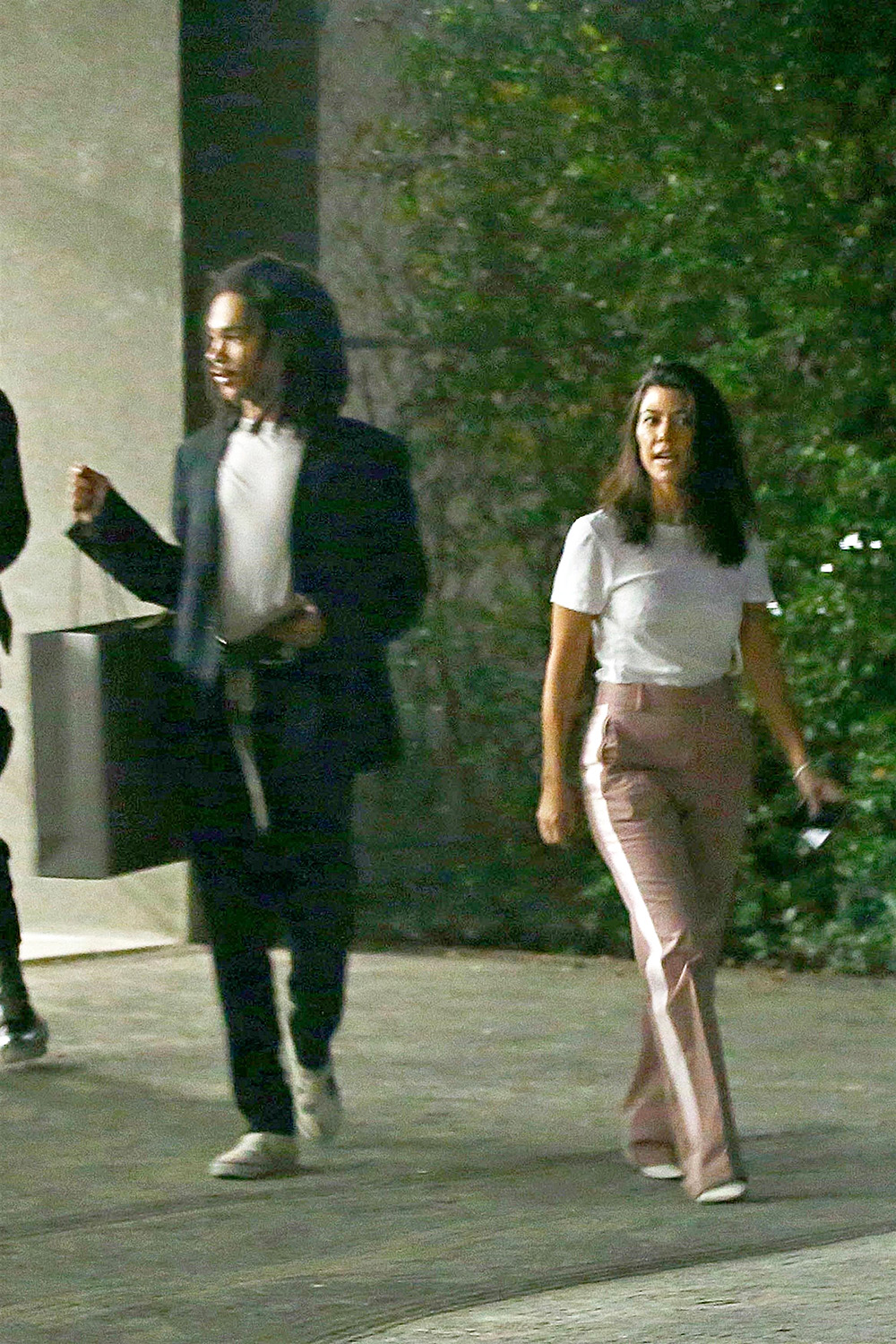 *EXCLUSIVE* Kourtney Kardashian and Luka Sabbat go shopping at Rick Owens store