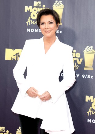 Kris Jenner
MTV Movie & TV Awards, Arrivals, Los Angeles, USA - 16 Jun 2018