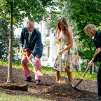 First Lady Tree Planting, Washington, USA - 27 Aug 2018