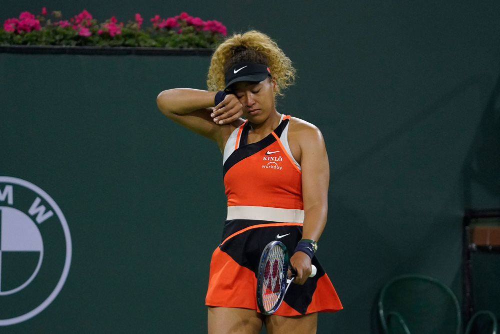 Naomi Osaka Cries After Heckler Comment Amid Palm Springs Loss Video