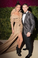 PREMIUM RATES APPLY.
Please contact your sales rep or metgala@shutterstock.com with any enquiries
Mandatory Credit: Photo by Kevin Tachman/Vogue/REX/Shutterstock (8773428gi)
Priyanka Chopra and Nick Jonas
The Costume Institute Benefit celebrating the opening of Rei Kawakubo/Comme des Garcons: Art of the In-Between, Inside, The Metropolitan Museum of Art, New York, USA - 01 May 2017