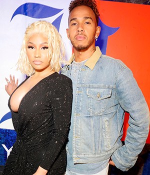 Nicki Minaj Lewis Hamilton