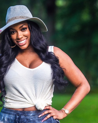 Porsha Williams attends the Bre-B-Q during the second day of BreonnaCon at Shawnee Park on August 23, 2020 in Louisville, Kentucky after the death of Breonna Taylor .Black Lives Matter protest, Louisville - 23 Aug 2020
