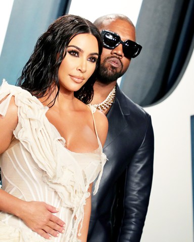 Kim Kardashian West and Kanye WestVanity Fair Oscar Party, Arrivals, Los Angeles, USA - 09 Feb 2020
