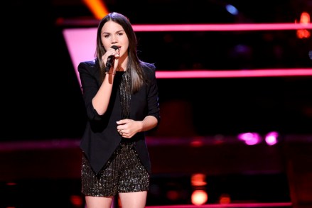 THE VOICE -- "Battle Rounds" -- Pictured: Reagan Strange -- (Photo by: Tyler Golden/NBC)