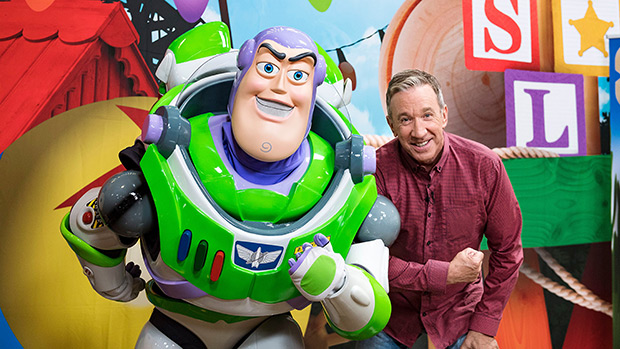 Tim Allen and Buzz Lightyear