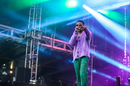 Wizkid performs onstage for 2022 Broccoli City Festival at RFK Stadium.Broccoli City Festival, Washington, DC, USA - 07 May 2022