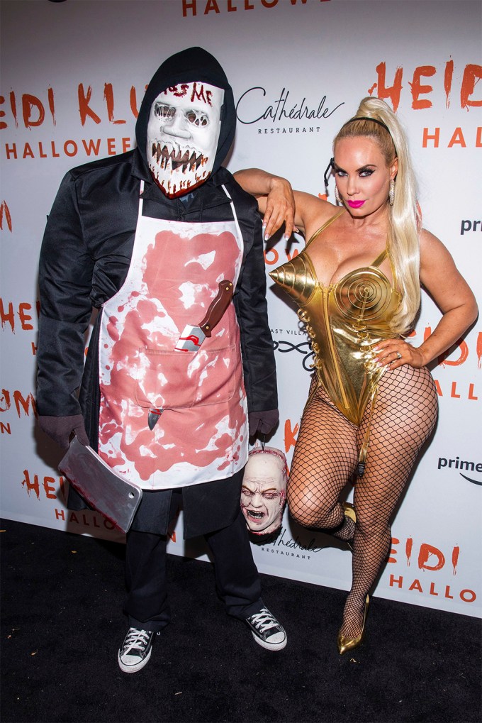 Ice-T & Coco Austin at Heidi Klum Halloween Party 2019
