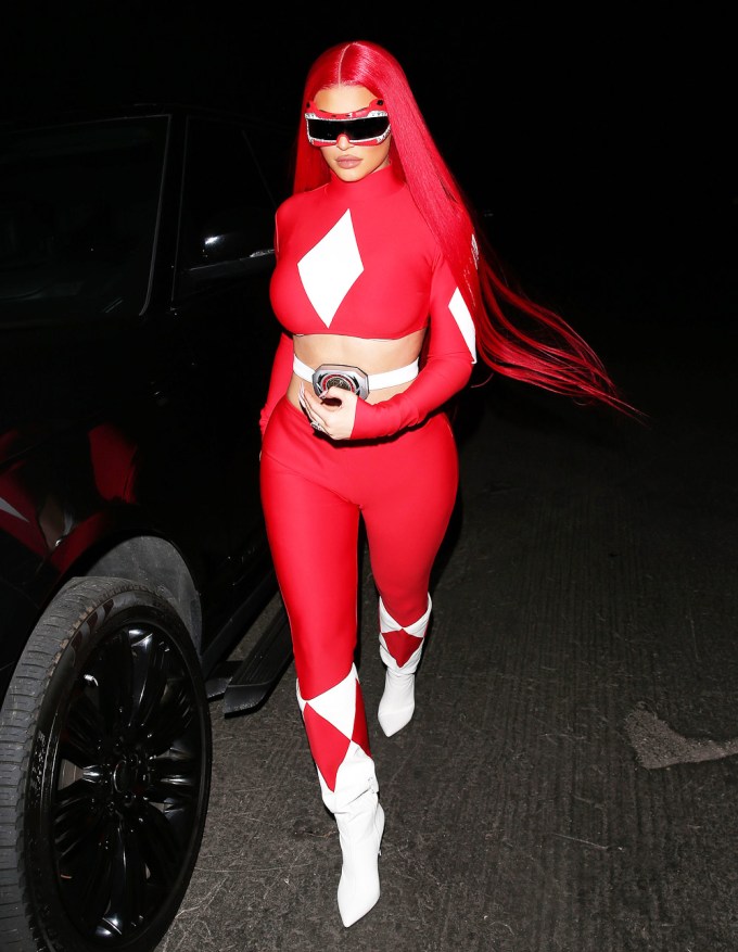 Kylie Jenner as a Power Ranger