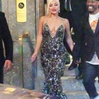 Lady Gaga Sequined Dress Tony Bennett Concert SplashNews