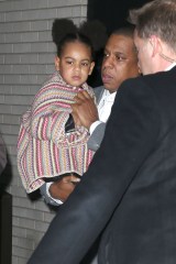 Jay Z with daughter Blue Ivy'Annie' film premiere, New York, America - 07 Dec 2014