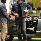 'Once Upon a Time in Hollywood' on set filming, Los Angeles, USA - 23 Oct 2018