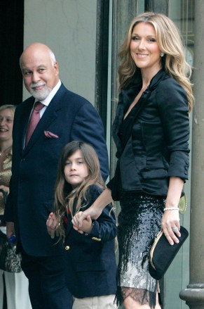 Celine Dion, Rene Angelil Canadian singer, Celine Dion, right, arrives with her son Rene-Charles, center, and her husband Rene Angelil, left, at the Elysee Palace to be awarded of the Legion d'Honneur by French President Nicolas Sarkozy, in Paris. Angelil, Dion's husband and manager, has died at his suburban Las Vegas home, authorities said . He was 73 and had battled throat cancer
Obit-Rene Angelil, Paris, France