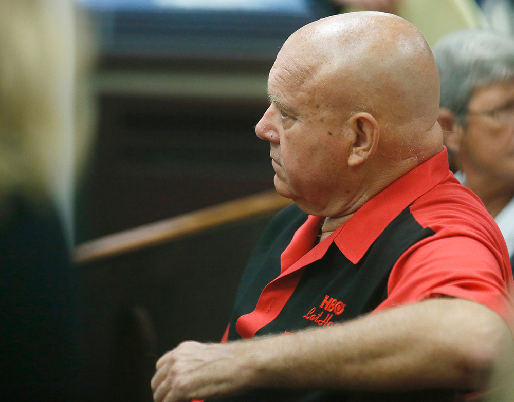 Dennis Hof Dennis Hof, owner of the Moonlite BunnyRanch, a legal brothel near Carson City, Nevada, listens as the judge instructs the jury in the trial of Denny Edward Phillips and Russell Lee Hogshooter, in Oklahoma City, . Phillips and Hogshooter are charged with six counts of first-degree murder and one count of conspiracy in the deaths of Brooke Phillips, Milagros Barrera, Jennifer Lynn Ermey and Casey Mark Barrientos. The other two murder charges are because Brooke Phillips and Barrerra were pregnant. Brooke Phillips, no relation to Denny Edward Phillips, was a prostitute featured on the HBO series "Cathouse
Cathouse Killings Oklahoma, Oklahoma City, USA