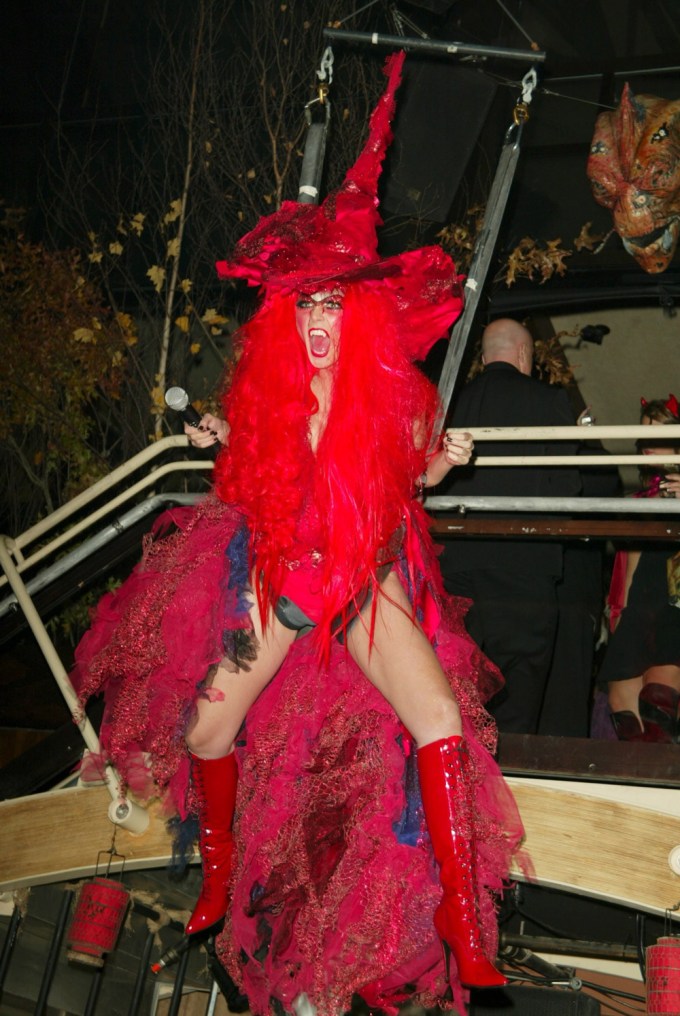 Heidi Klum At Her 2004 Halloween party