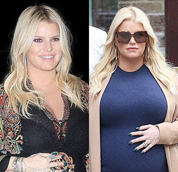 Can You Dye Your Hair Pregnant Jessica Simpson Gets Blonde Makeover Hollywood Life