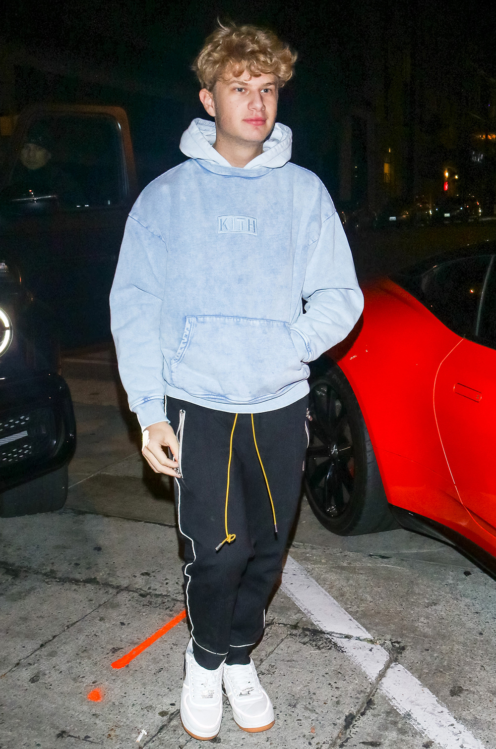 Justin Roberts out and about, Los Angeles, USA - 02 Dec 2019