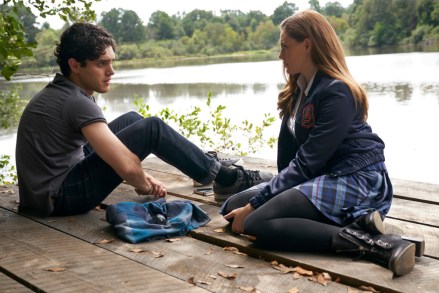 Legacies -- "Malivore" -- Image Number: LGC105a_0208b.jpg -- Pictured (L-R): Aria Shahghasemi as Landon and Danielle Rose Russell as Hope -- Photo: Bob Mahoney/The CW -- ÃÂ© 2018 The CW Network, LLC. All rights reserved.