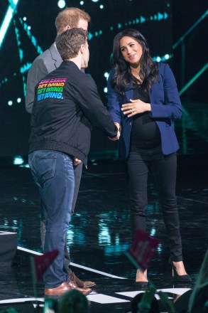 Prince Harry and Meghan Duchess of Sussex 

WE Day UK, SSE Arena, Wembley, London, UK - 0