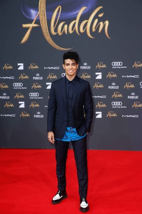 Mena Massoud
'Aladdin' Gala Film Screening, Berlin, Germany - 11 May 2019
Wearing Valentino same outfit as catwalk model *10056716ac