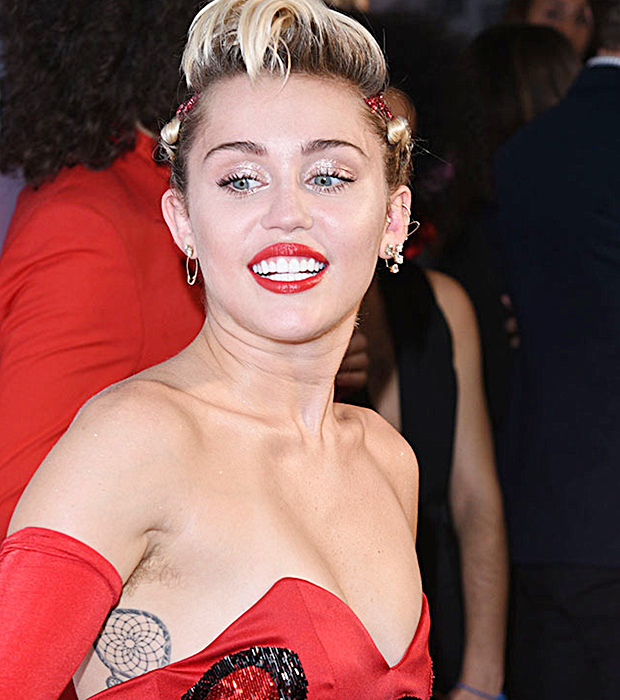 Miley Cyrus Armpit Hair
