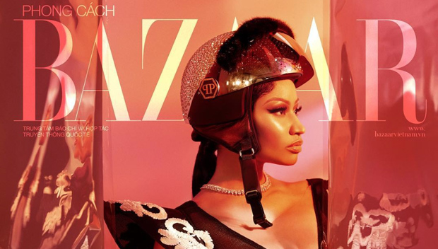 Nicki Minaj Poses For ‘harpers Bazaar Vietnam Cover See Sexy Pics Hollywood Life 2248