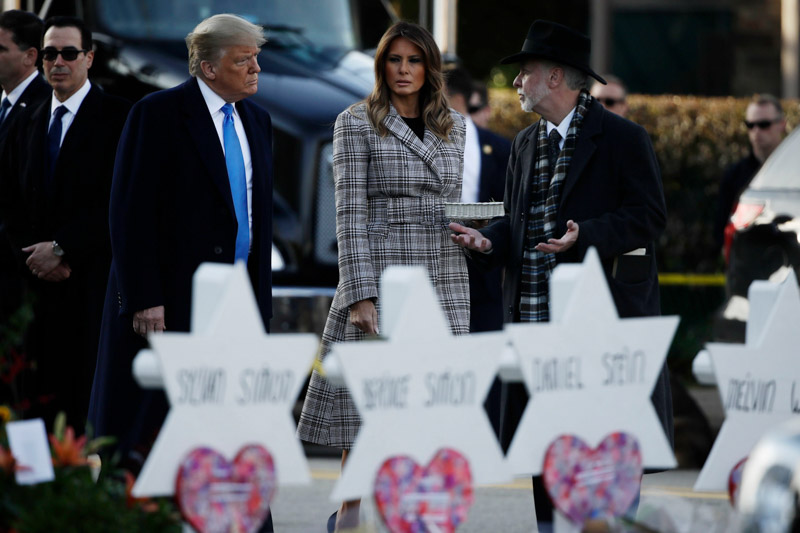 Shooting Synagogue, Pittsburgh, USA - 30 Oct 2018