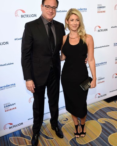 Bob Saget, left, and Kelly Rizzo attend the 30th annual Scleroderma Foundation Benefit at the Beverly Wilshire hotel, in Beverly Hills, Calif30th Annual Scleroderma Foundation Benefit, Beverly Hills, USA - 16 Jun 2017