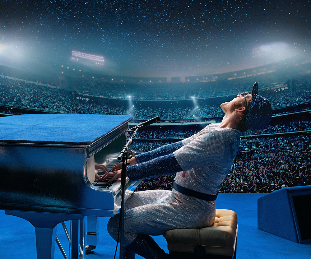 Editorial use only. No book cover usage.
Mandatory Credit: Photo by David Appleby/Paramount/Kobal/REX/Shutterstock (10242448y)
Taron Egerton as Elton John
'Rocketman' Film - 2019
A musical fantasy about the fantastical human story of Elton John's breakthrough years.