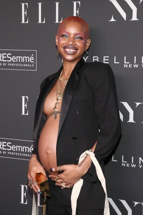 Slick Woods attends the NYFW Spring/Summer 2019 Kick-Off Party at The Pool, in New York
NYFW Spring/Summer 2019 - NYFW Kick-Off Party, New York, USA - 05 Sep 2018