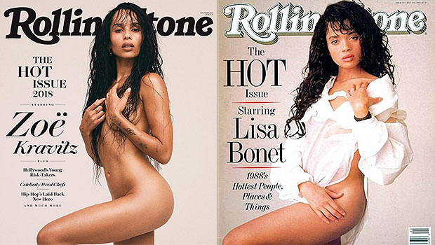 Zoe Kravitz & Lisa Bonet 'Rolling Stone' Cover