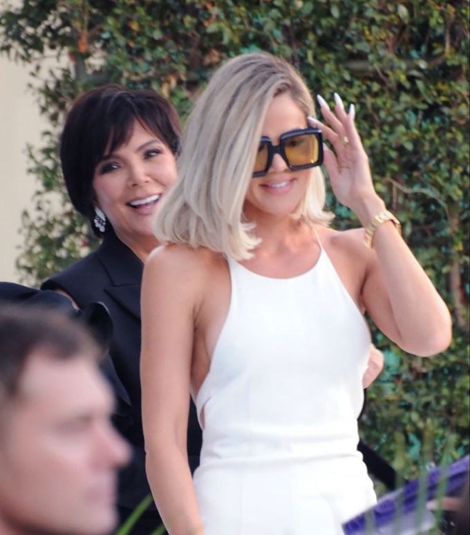 Khloe Kardashian & Kris Jenner at Their Kardashian FYC event