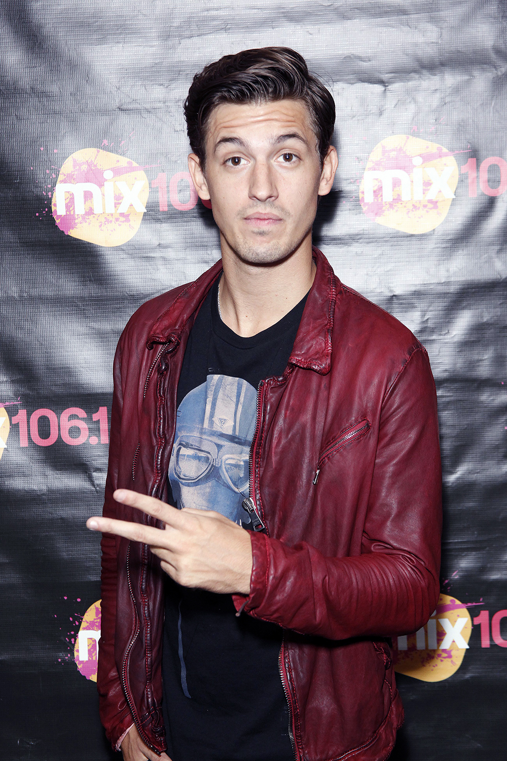 Asher Monroe visits Q 102, iHeart Radio Performance Theater, Bala Cynwyd, Pennsylvania, America  - 05 Oct 2012