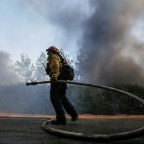 California Wildfires, Simi Valley, USA - 30 Oct 2019