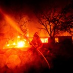 California Wildfires Blackout, San Bernardino, USA - 31 Oct 2019
