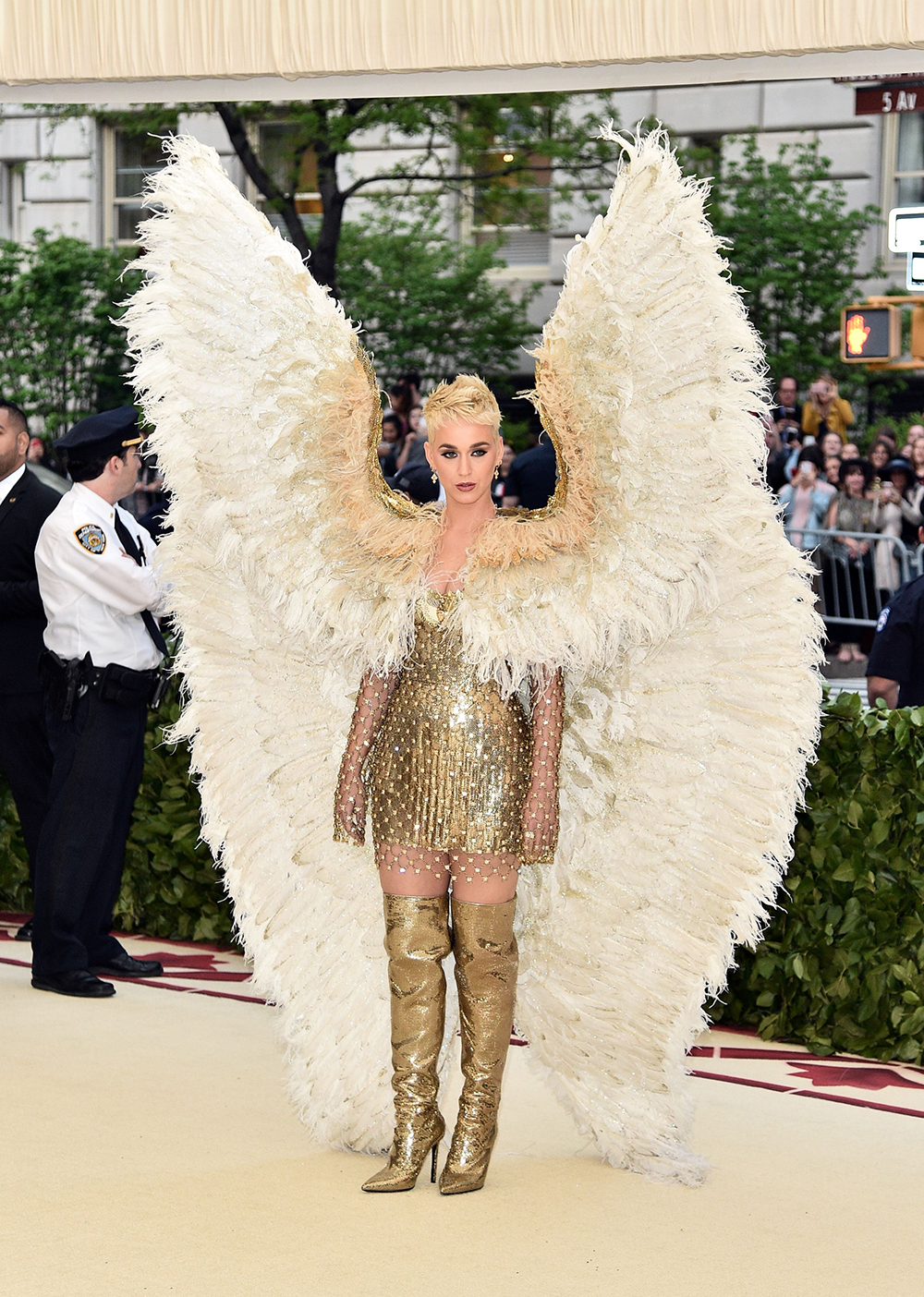 The Metropolitan Museum of Art's Costume Institute Benefit celebrating the opening of Heavenly Bodies: Fashion and the Catholic Imagination, Arrivals, New York, USA - 07 May 2018