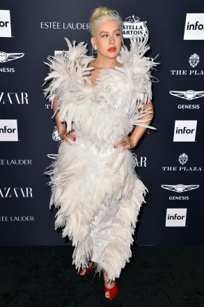 Christina Aguilera
Harper's Bazaar ICONS party, Arrivals, Spring Summer 2019, New York Fashion Week, USA - 07 Sep 2018
WEARING ANDREAS KRONTHALER FOR VIVIENNE WESTWOOD