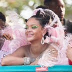 Superstar Rihanna Gets Visibly Emotional When She Sees Her Friends at Crop Over Festival Before Smoking a Cigar to Calm Down