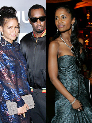 Cassie, Diddy, Kim Porter