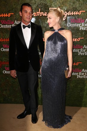 Gavin Rossdale and Gwen Stefani
Wallis Annenberg Center for the Performing Arts inaugural gala presented by Salvatore Ferragamo, Los Angeles, America - 17 Oct 2013