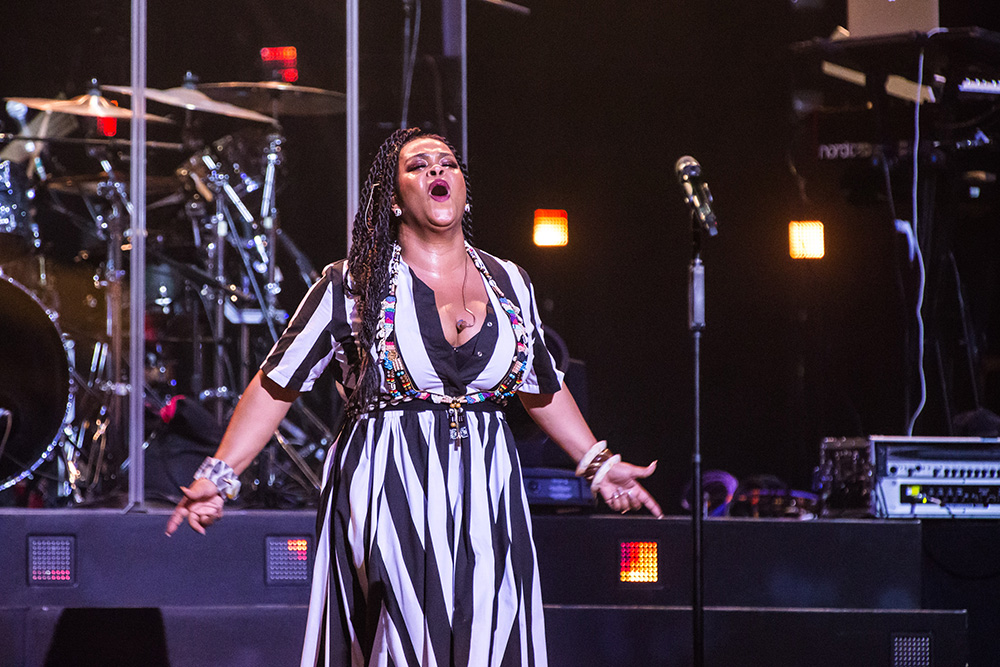 Jill Scott in concert at the Ford Amphitheater, New York, USA - 14 Aug 2016