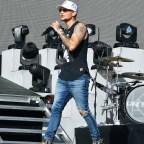 Kane Brown performs at the Stagecoach Festival