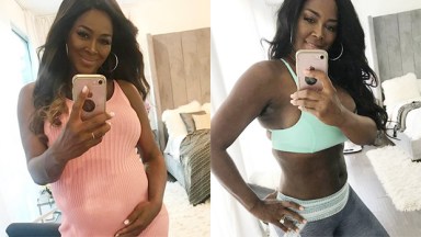Kenya Moore Before/After Pregnancy