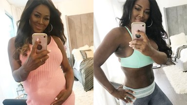 Kenya Moore Before/After Pregnancy