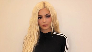 kylie jenner yellow blonde