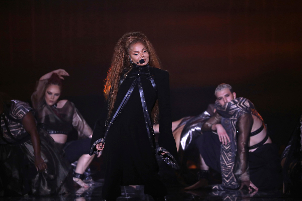 Janet Jackson performs during the European MTV Awards in Bilbao, Spain
European MTV Awards 2018 Show, Bilbao, Spain - 04 Nov 2018