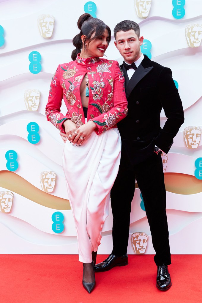 Nick Jonas & Priyanka Chopra At The 2021 BRIT Awards