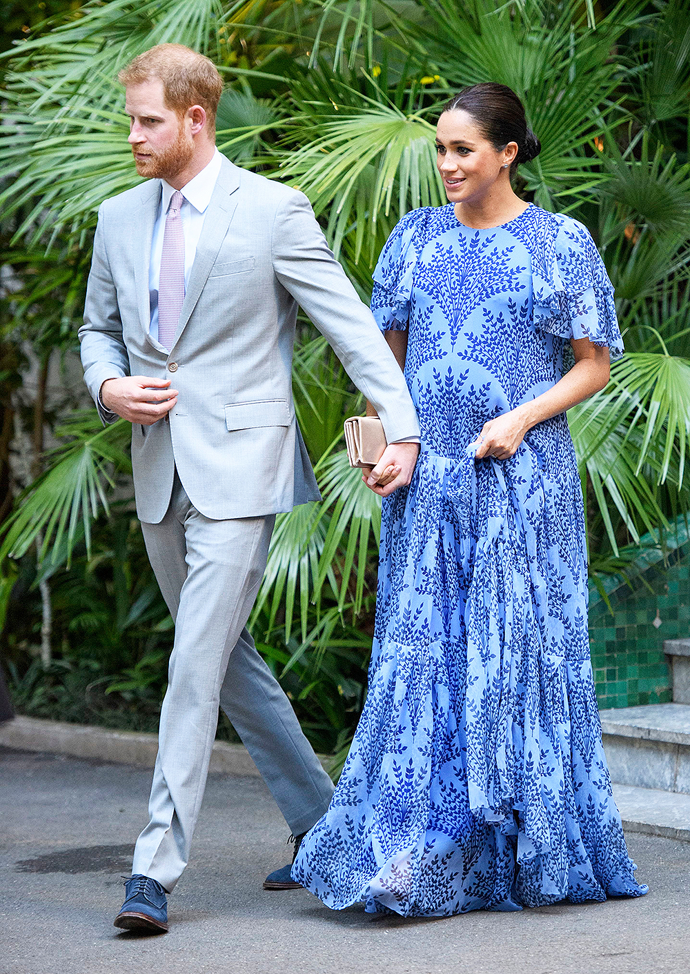 Prince Harry and Meghan Duchess of Sussex visit to Morocco - 25 Feb 2019