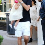 Kourtney Kardashian and family shopping at The Grove in West Hollywood, Los Angeles, America - 14 Sep 2014